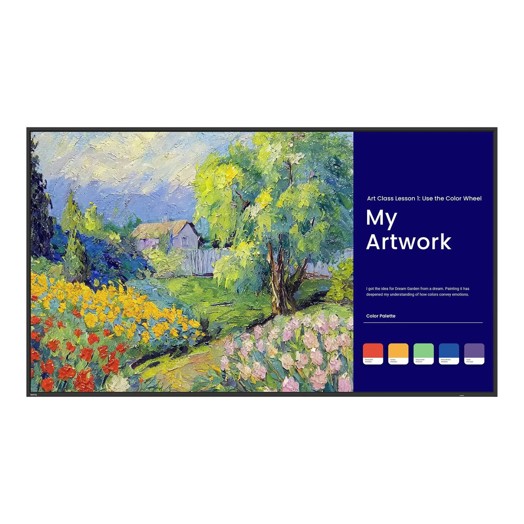BenQ SL6504 Android 13 Digital Signage Display EEK: G (A - G) 65 Zoll 3840 x 2160 Pixel