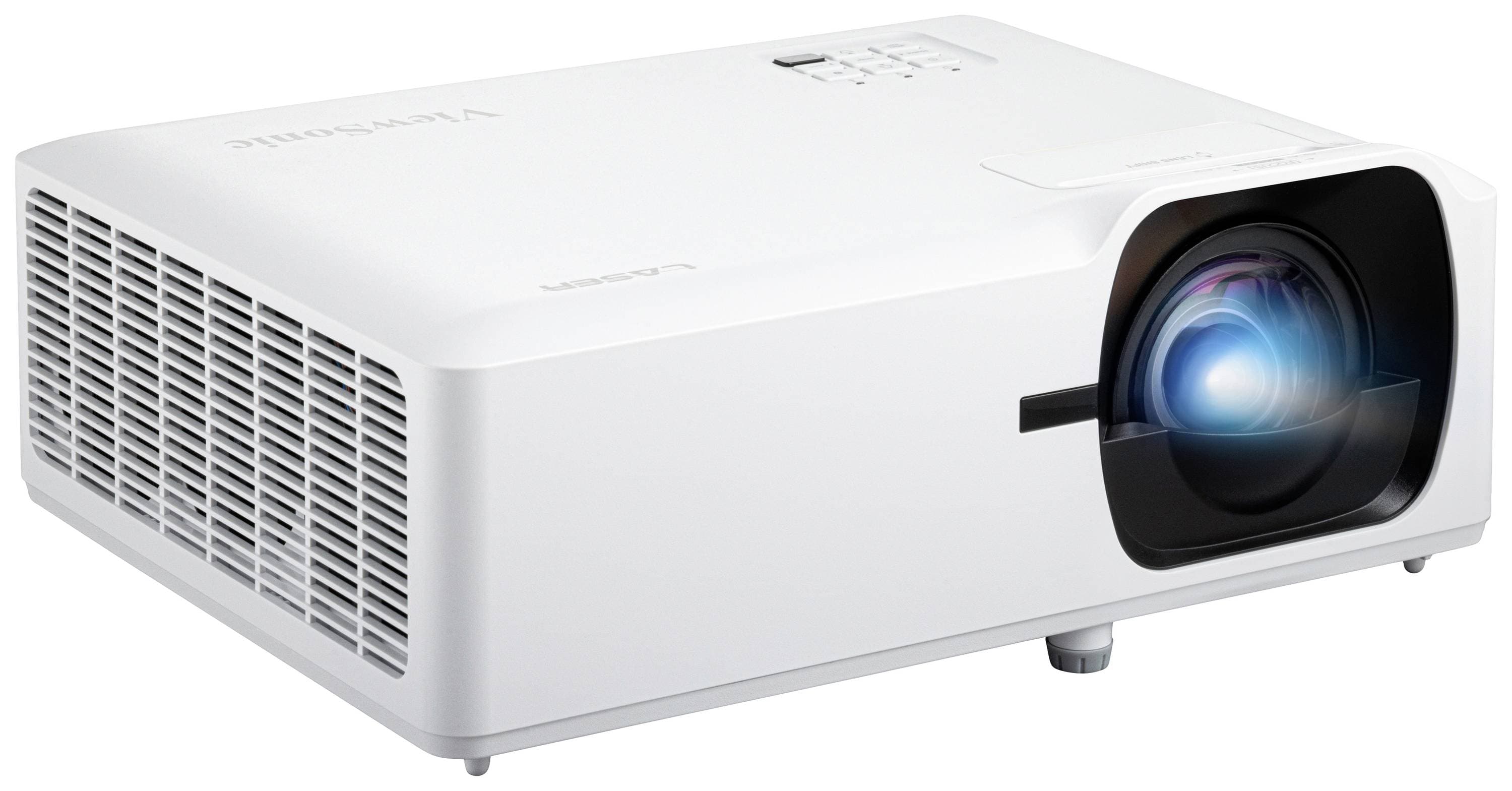 Viewsonic Beamer LS710HD Laser 4200 ANSI-Lumen 1920 x 1080 Full HD mit Fernbedienung, Zoom-Funktion, Integrierter Lautsp