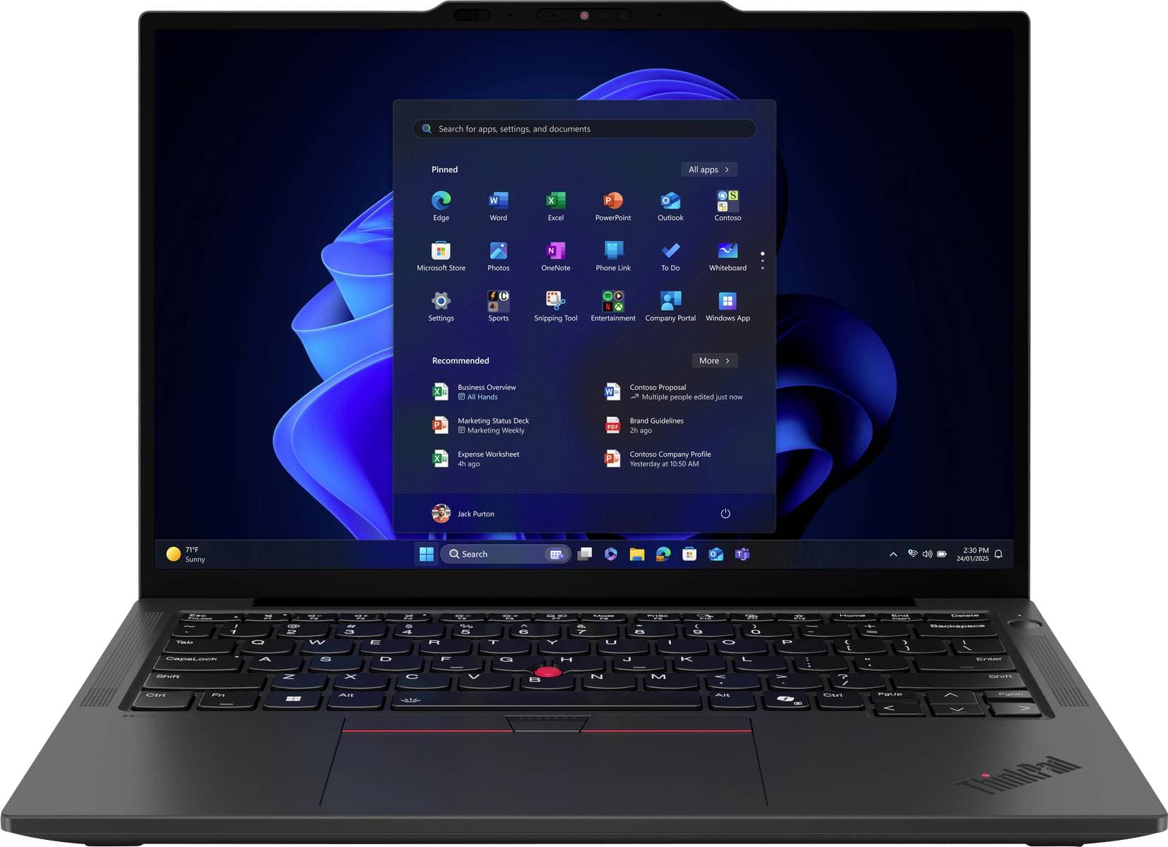 Lenovo Notebook "ThinkPad X13 G6" 33.8 cm (13.3 Zoll) WUXGA Intel® Core™ Ultra 5 225U 32 GB RAM 1 TB SSD Deutsch, QWERTZ