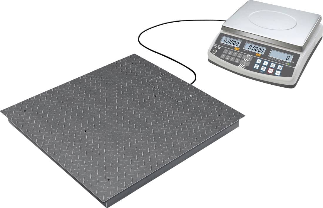 Kern CCS1T4S Zählwaage CCS 1T-4S Wägebereich (max.) 1500 kg Ablesbarkeit 100 mg über Steckernetzteil Mehrfarbig