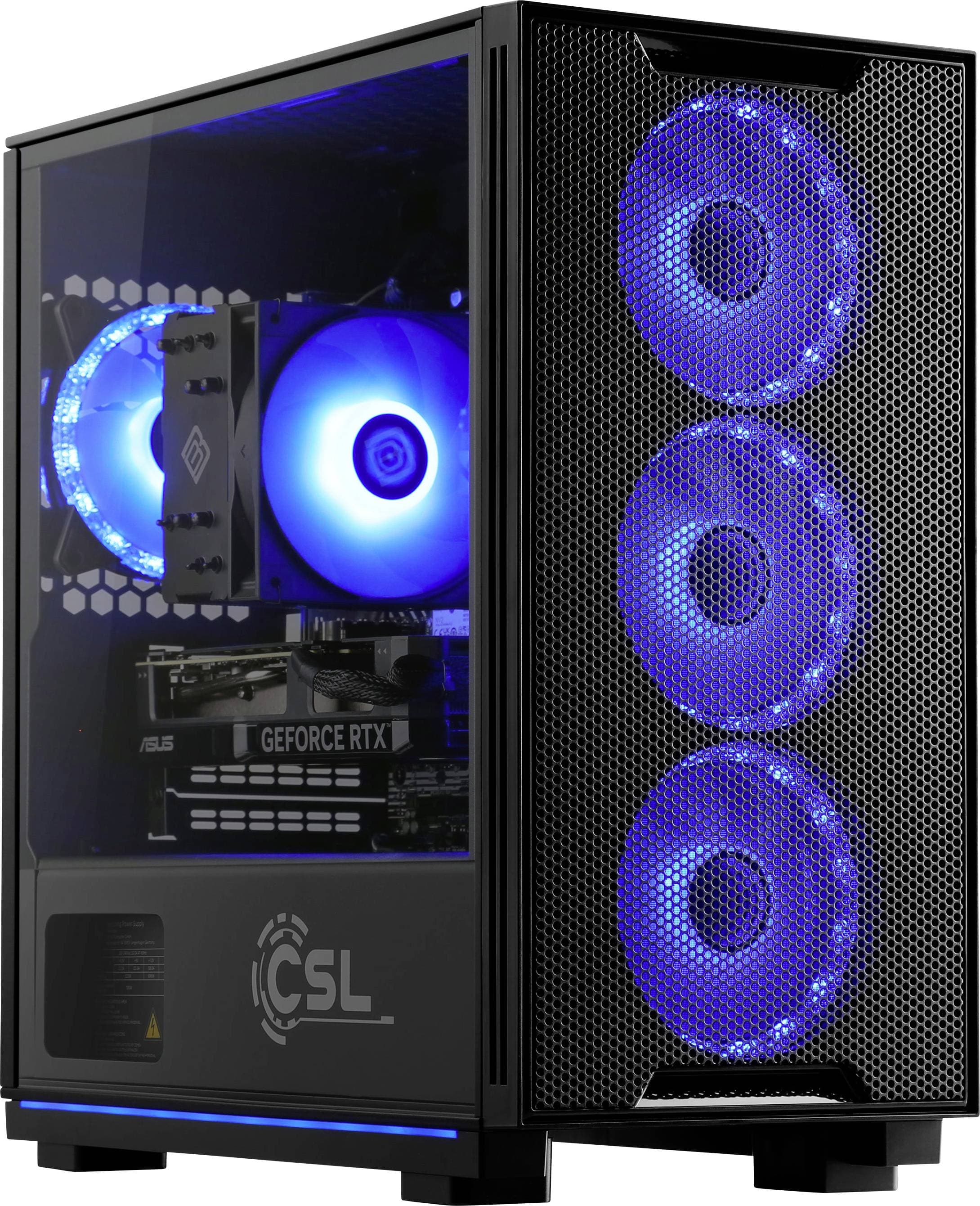 CSL Computer Gaming PC M12160H Intel® Core™ Ultra 7 265KF 5.5 GHz 32 GB RAM 2 TB SSD Nvidia GeForce RTX™ 5060 Ti 16 GB G