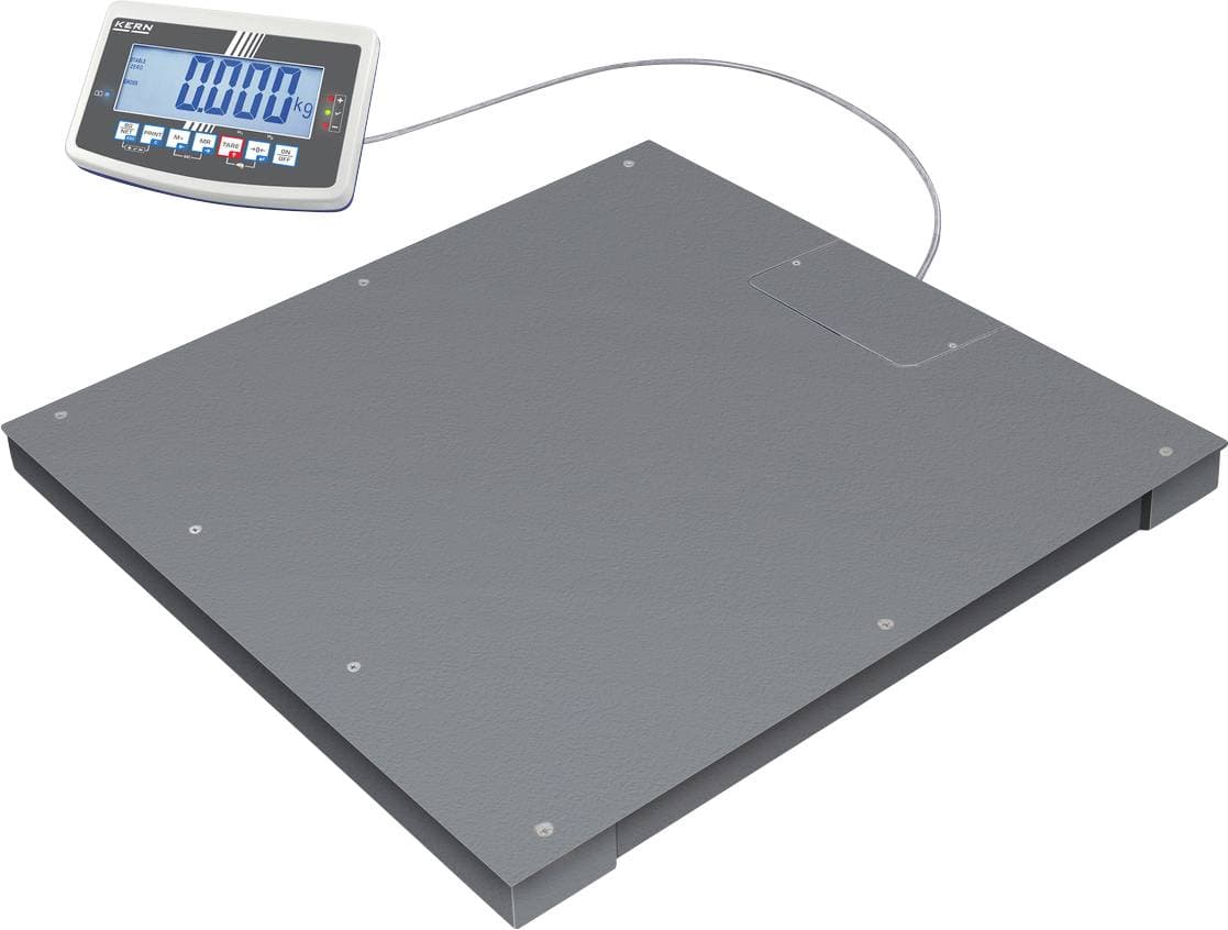 Kern BFB 600K-1NM Bodenwaage BFB 600K-1NM Wägebereich (max.) 600 kg Ablesbarkeit 200 g über Steckernetzteil Basalt-Grau