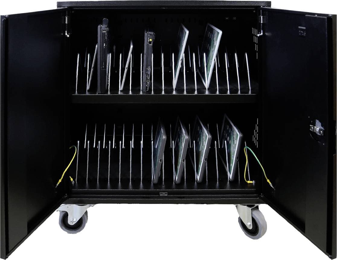 Leba Innovation NoteCart Flex 24 Lade- und Managementsystem Wagen Laptops, Chromebooks, Tablets, iPads