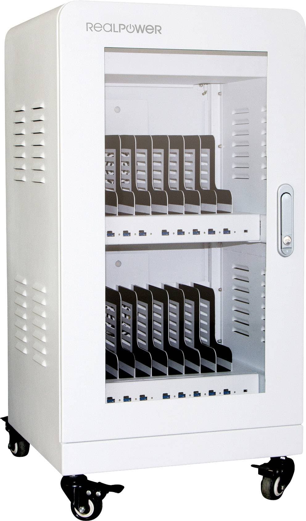 RealPower Powerstation 20 Lade- und Managementsystem Schrank