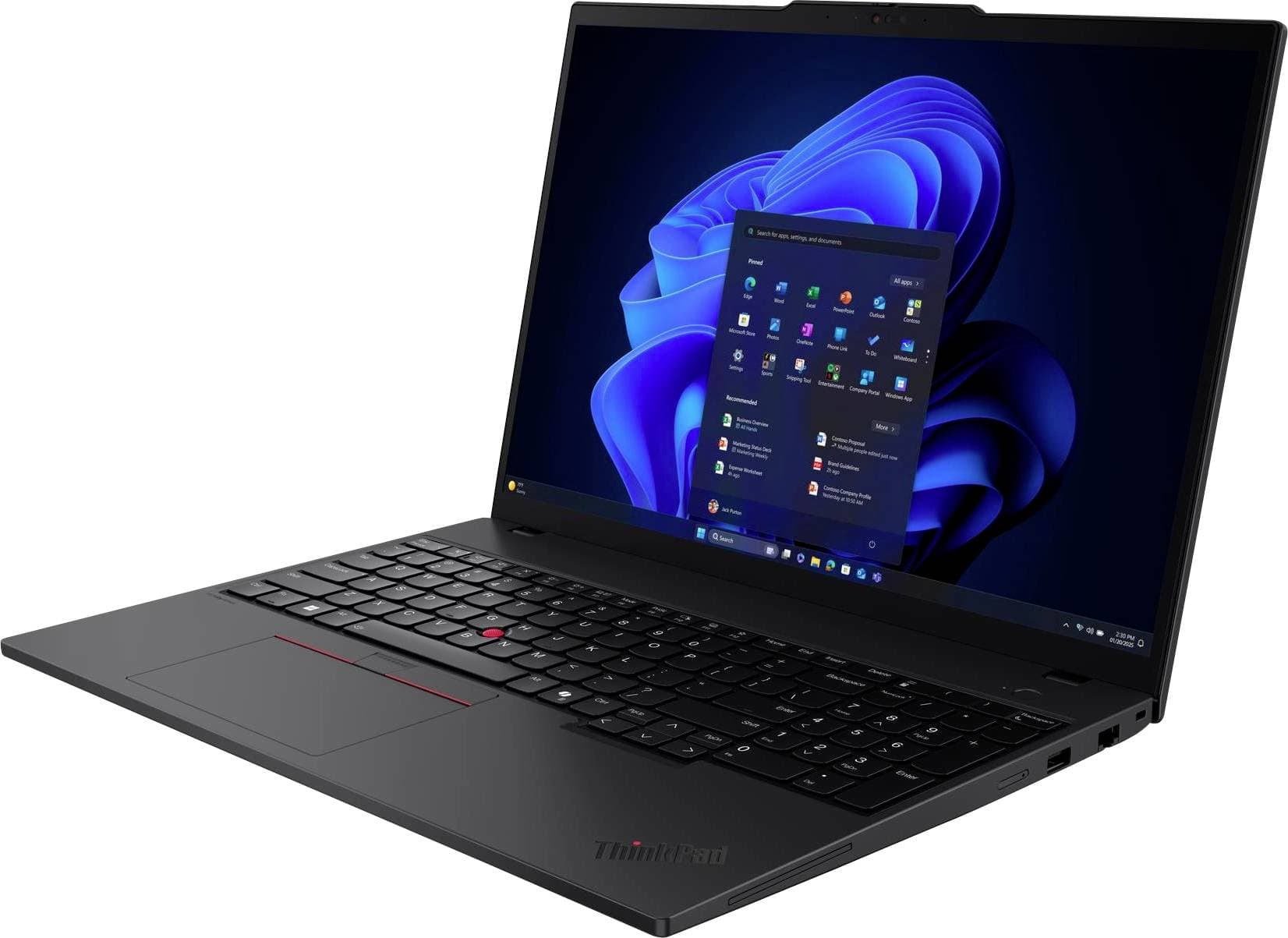 Lenovo Notebook ThinkPad T16 Gen 4 (Intel) 40.6 cm (16 Zoll) WUXGA Intel® Core™ Ultra 5 225U 16 GB RAM 512 GB SSD Deutsc