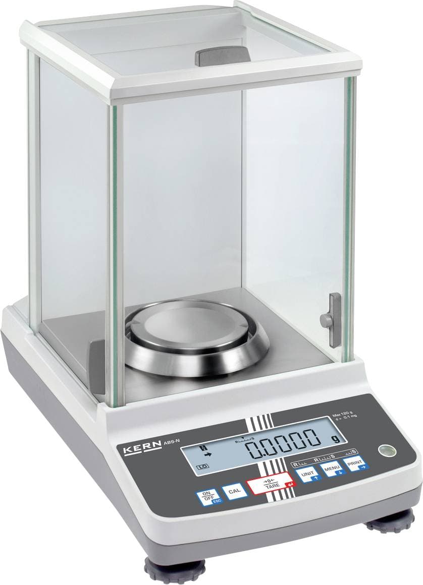 Kern ACJ 200-4M Analysewaage Wägebereich (max.) 220 g Ablesbarkeit 0.0001 g über Steckernetzteil Mehrfarbig
