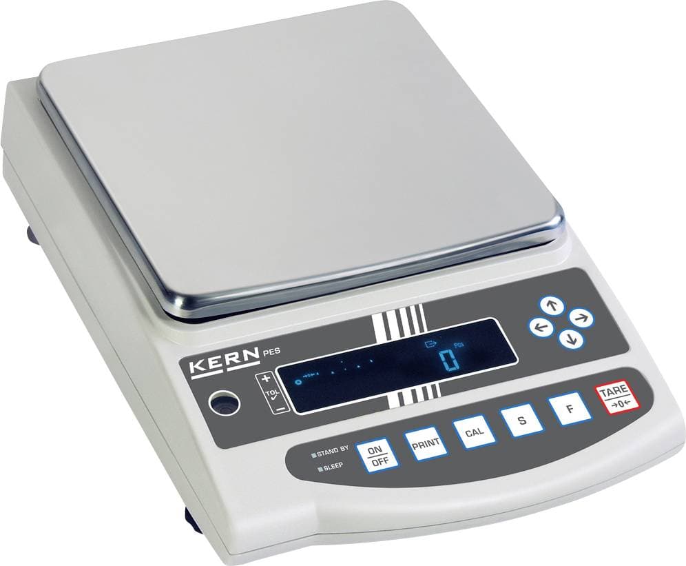 Kern PES 15000-1M Präzisionswaage Wägebereich (max.) 15 kg Ablesbarkeit 0.1 g über Steckernetzteil Silber