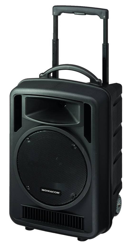 Monacor TXA-1022CD Mobiler PA Lautsprecher 25 cm 10 Zoll 1 St.