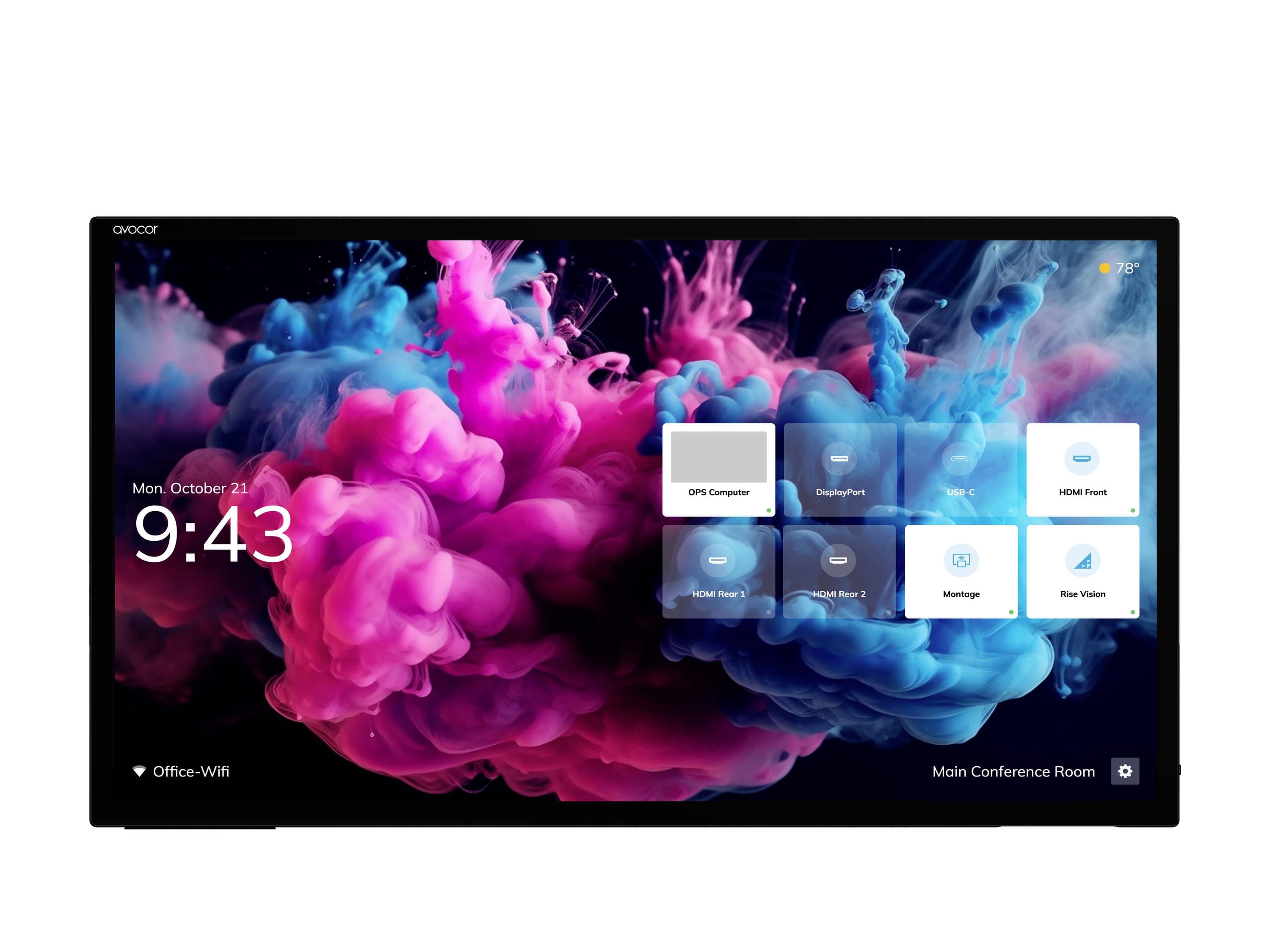 Avocor Avocor AVH-7520 - 190 cm (75") Diagonalk Digital Signage Display 190.5 cm 75 Zoll 3840 x 2160 Pixel