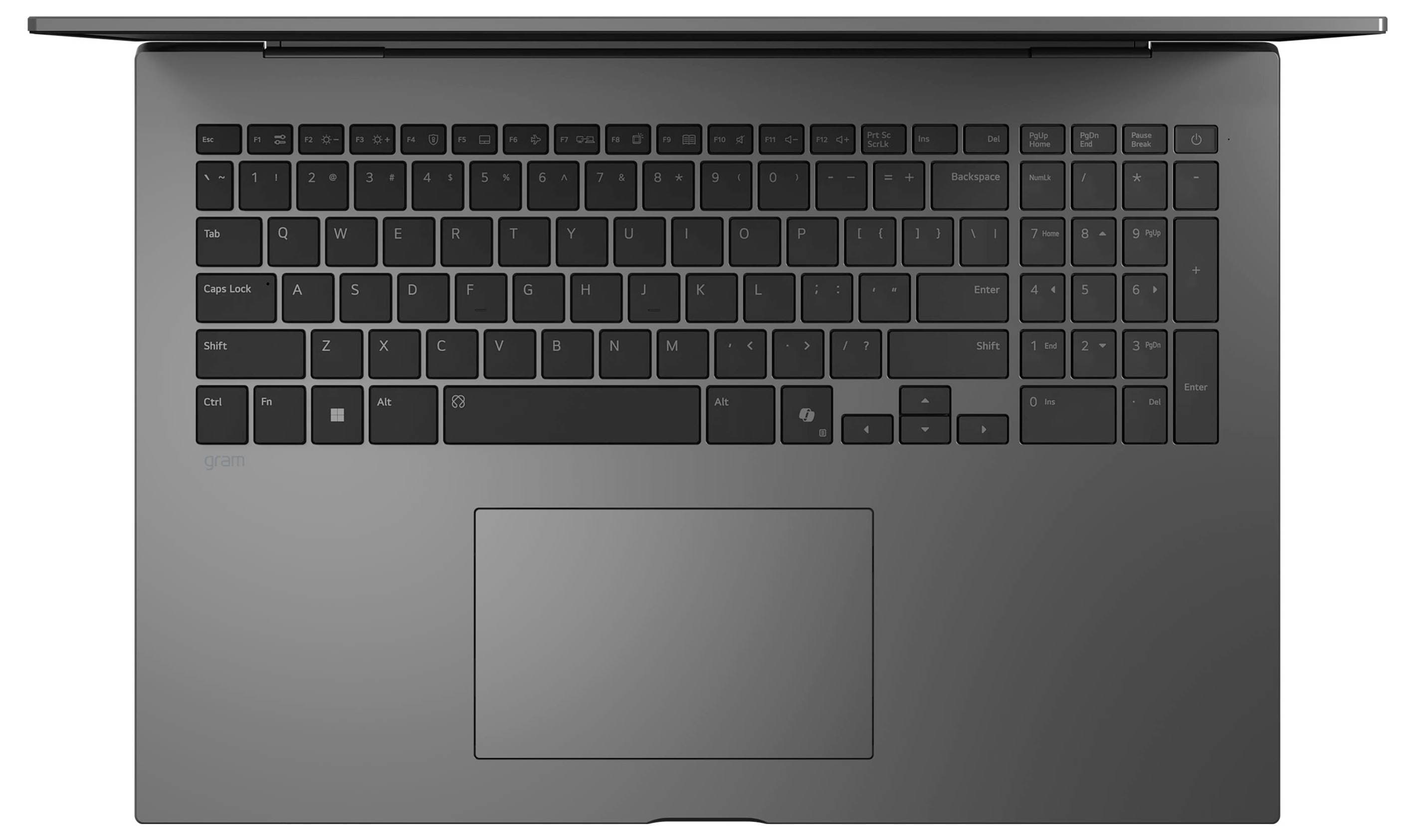 LG Electronics Notebook Gram 17ZB90TL-G.AZ79G 43.2 cm (17 Zoll) WQXGA Intel® Core™ Ultra 7 256V 16 GB RAM 1000 GB SSD De