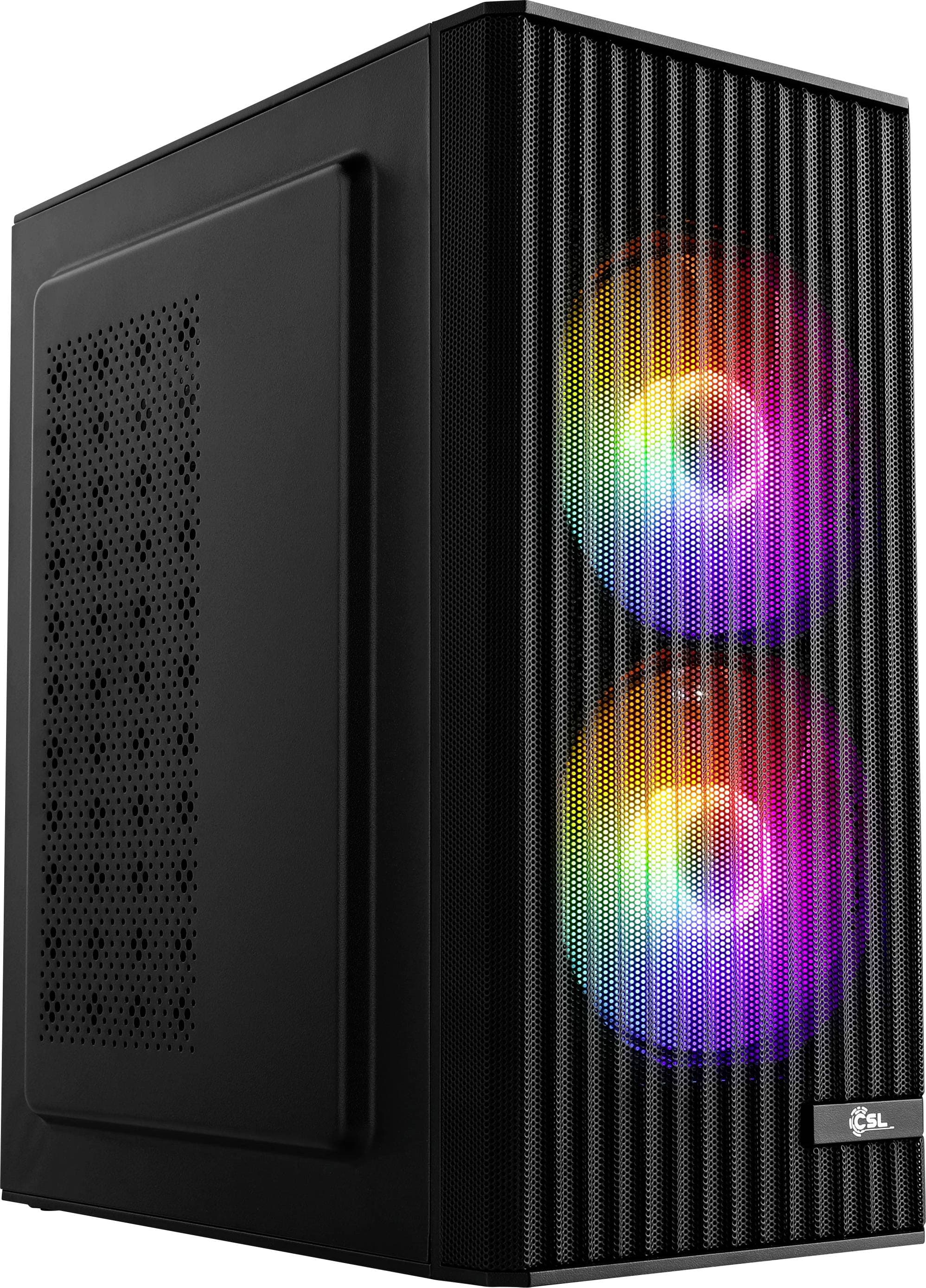 CSL Computer Gaming PC M12800H AMD Ryzen 5 5500 4.2 GHz 32 GB RAM 2000 GB SSD Nvidia GeForce RTX™ 5060 8 GB GDDR7 Win 11