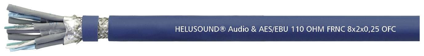 HELU 400172 Audiokabel 4 x 2 x 0.25 mm² Blau 500 m