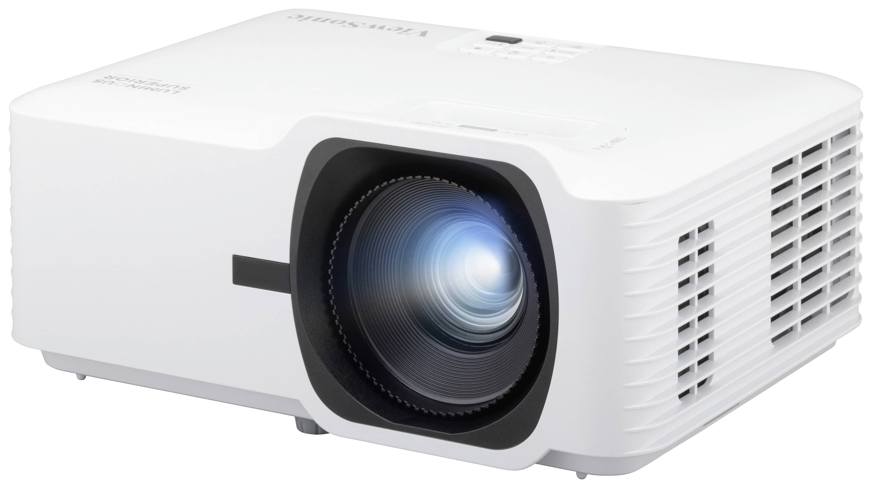 Viewsonic Beamer V52HD Laser 5000 ANSI-Lumen 1920 x 1080 Full HD mit Fernbedienung, Zoom-Funktion, Integrierter Lautspre