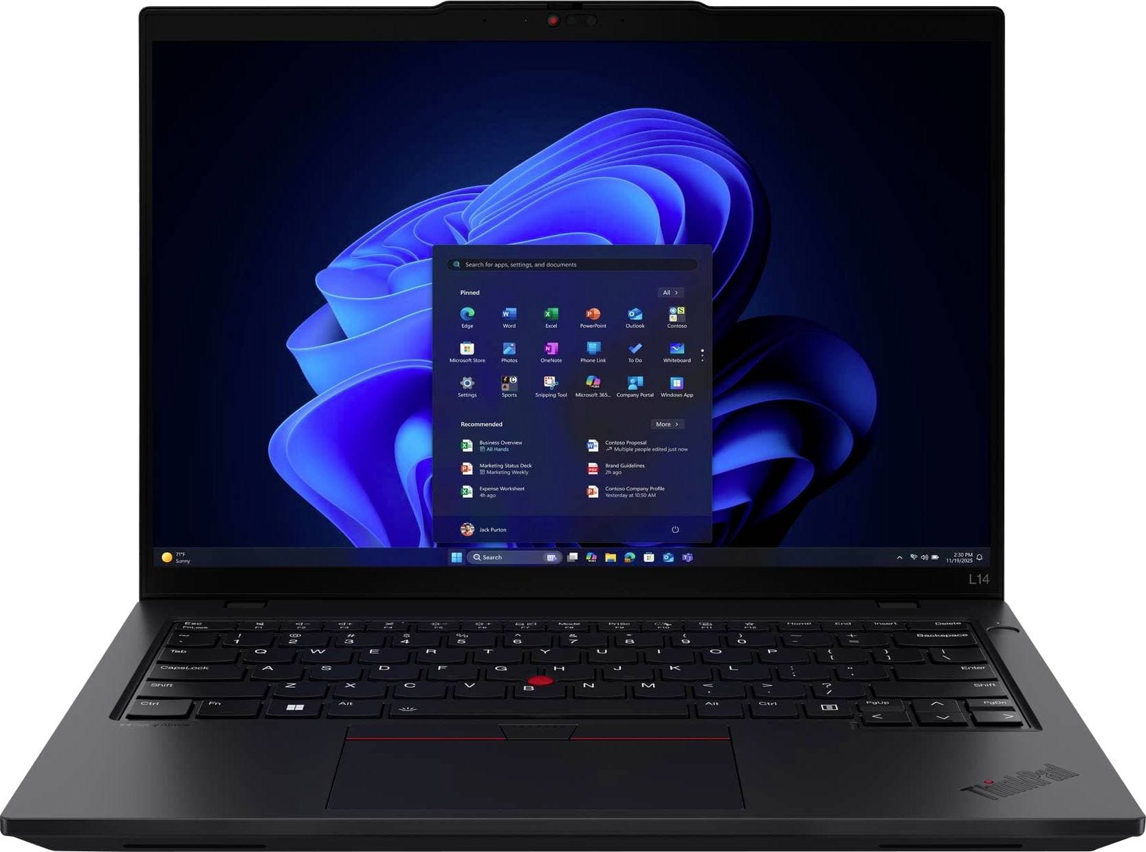 Lenovo Notebook 21S80033GE 35.6 cm (14 Zoll) WUXGA AMD Ryzen 5 Pro 215 16 GB RAM 512 GB SSD Deutsch, QWERTZ AMD AMD Rade