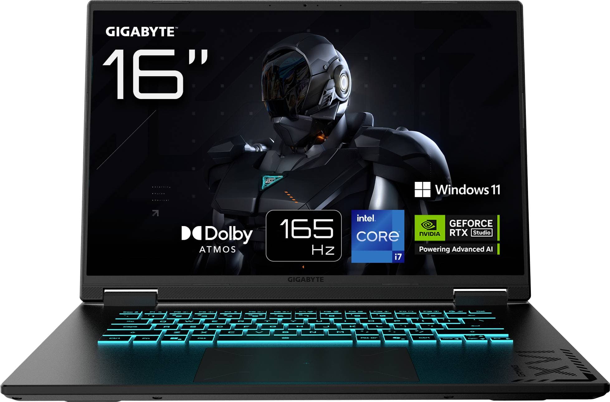 Gigabyte Gaming Notebook A16 CTHI3DE894SH (P) 40.6 cm (16 Zoll) WUXGA Intel® Core™ i7 i7-13620H 16 GB RAM 1000 GB Flash