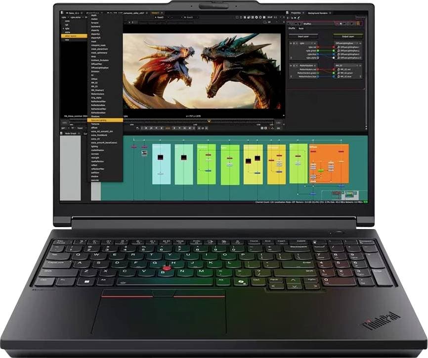 Lenovo Notebook ThinkPad P16 40.6 cm (16 Zoll) WUXGA Intel® Core™ Ultra 7 (Series 2) 255HX 32 GB RAM 1 TB SSD Deutsch, Q