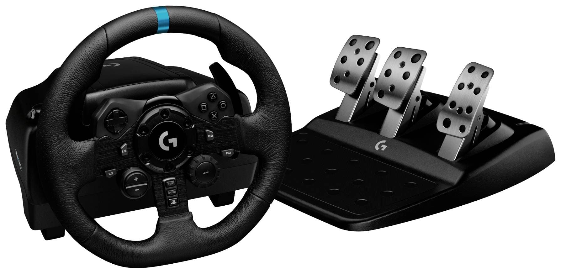 Logitech Gaming G923 Lenkrad USB PlayStation 5, PlayStation 4, PC Schwarz