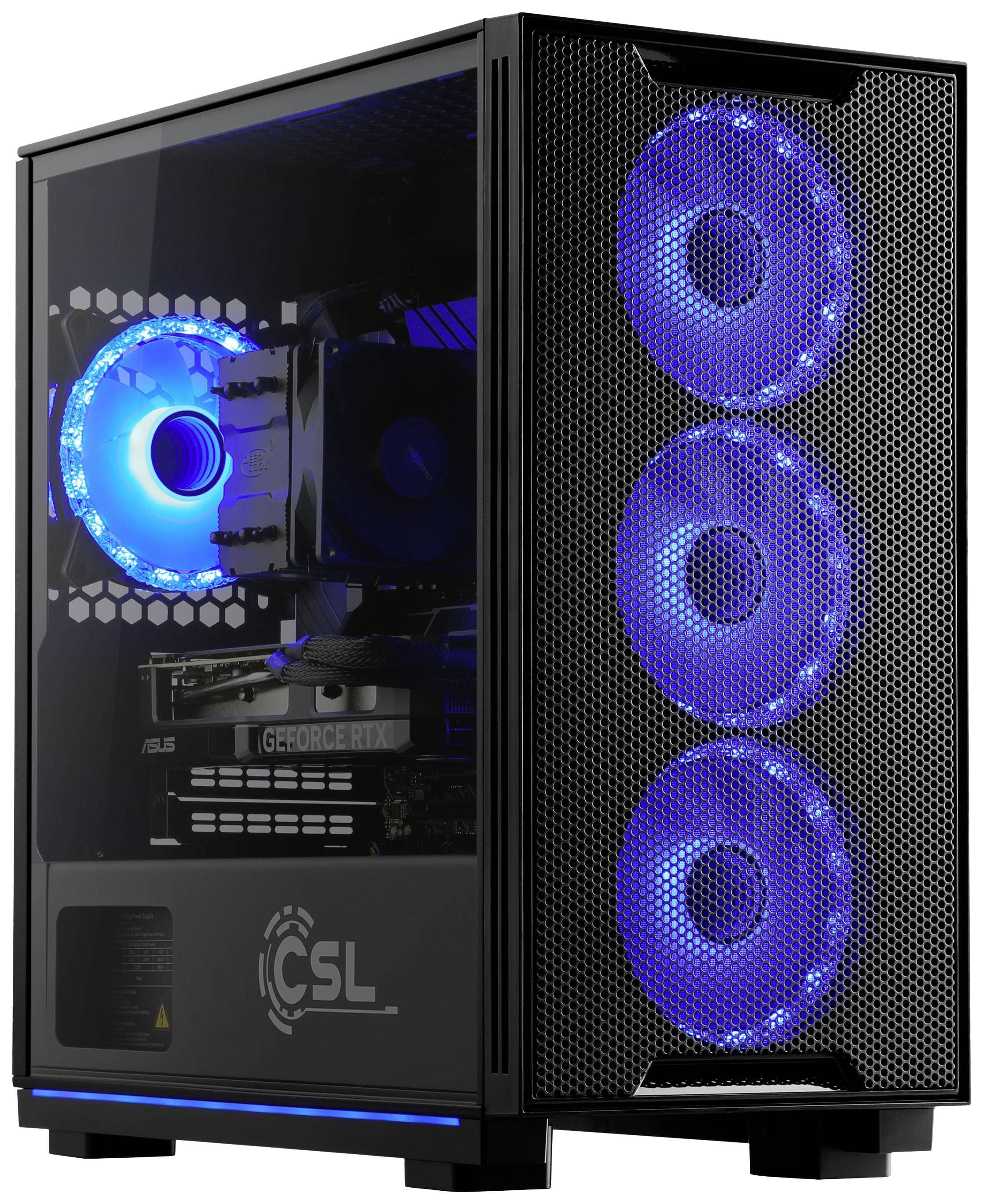 CSL Computer Gaming PC M10040 Intel® Core™ i5 13400F 4.6 GHz 16 GB RAM 1000 GB SSD Nvidia GeForce RTX™ 4060 Ti 8 GB GDDR