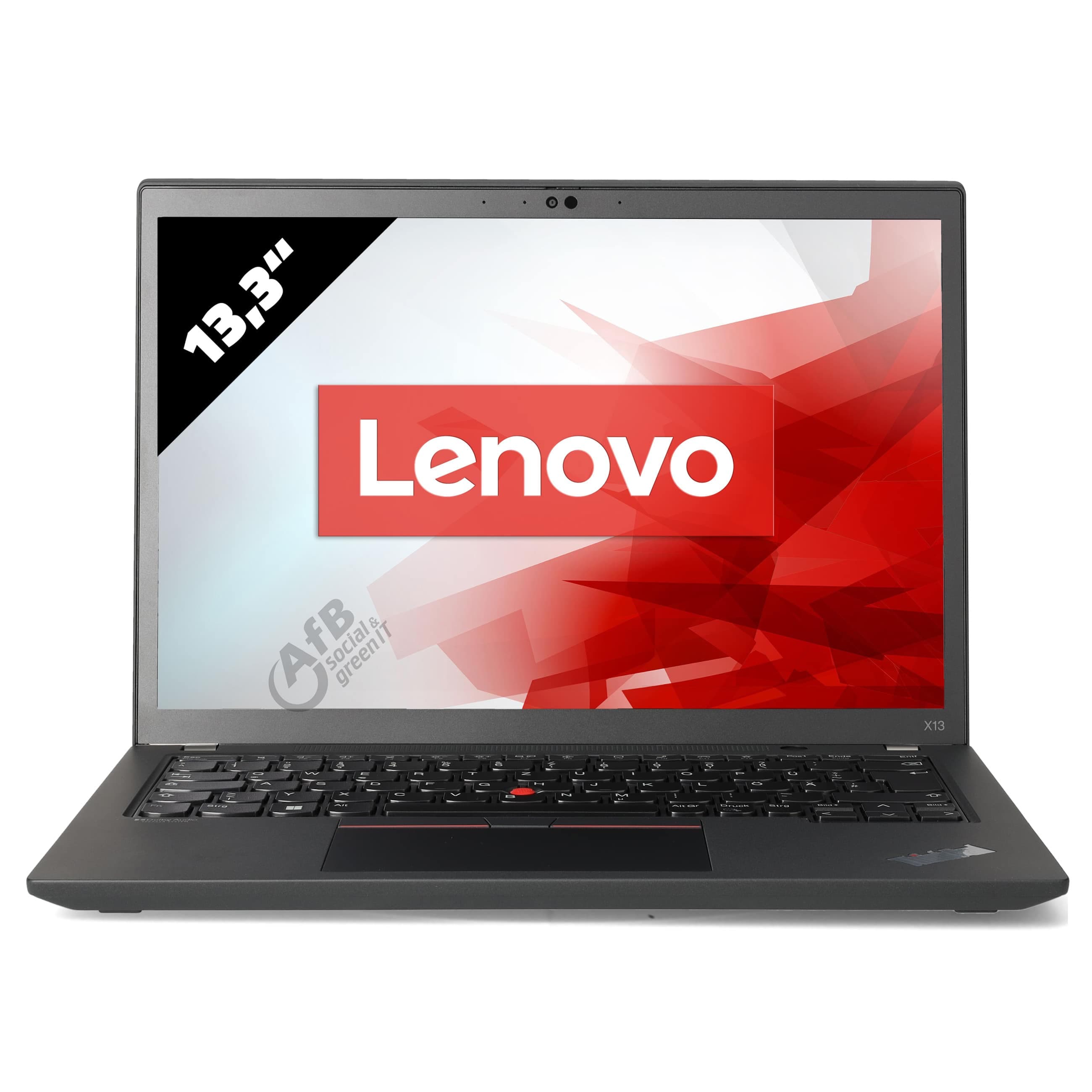 LENOVO ThinkPad X13 Gen 1 | 13,3 pouces - Intel Core i5 10310U @ 1,7 GHz - 8 GB DDR4 - 250 GB M.2 NvMe SSD - 1920 x 1080 FHD - Webcam - Windows 11 Professionnel