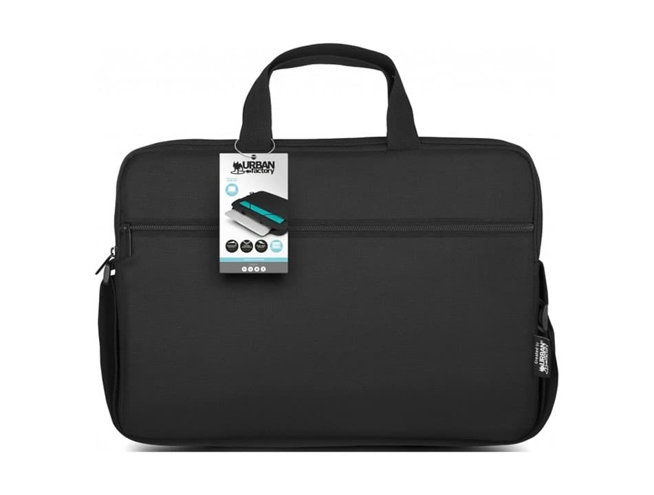Sacoche Urban Factory Nylee pour PC portable 15/16 pouces | Noir Profond - Neuf