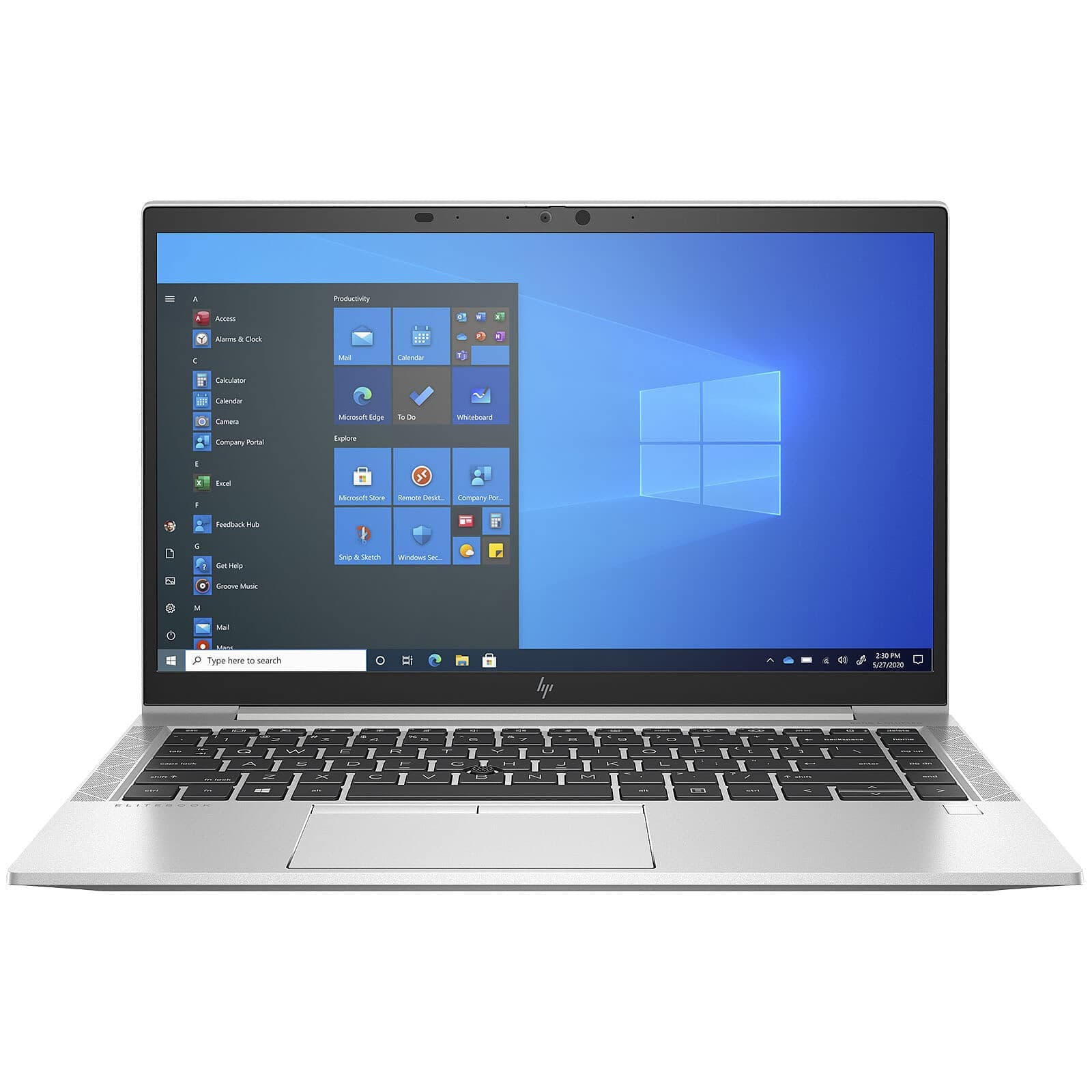 HP EliteBook 840 G8 AERO | 14,0 pouces - Intel Core i5 1145G7 @ 2,6 GHz - 8 GB DDR4 - 250 GB M.2 NvMe SSD - 1920 x 1080 FHD - Webcam - Windows 11 Professionnel