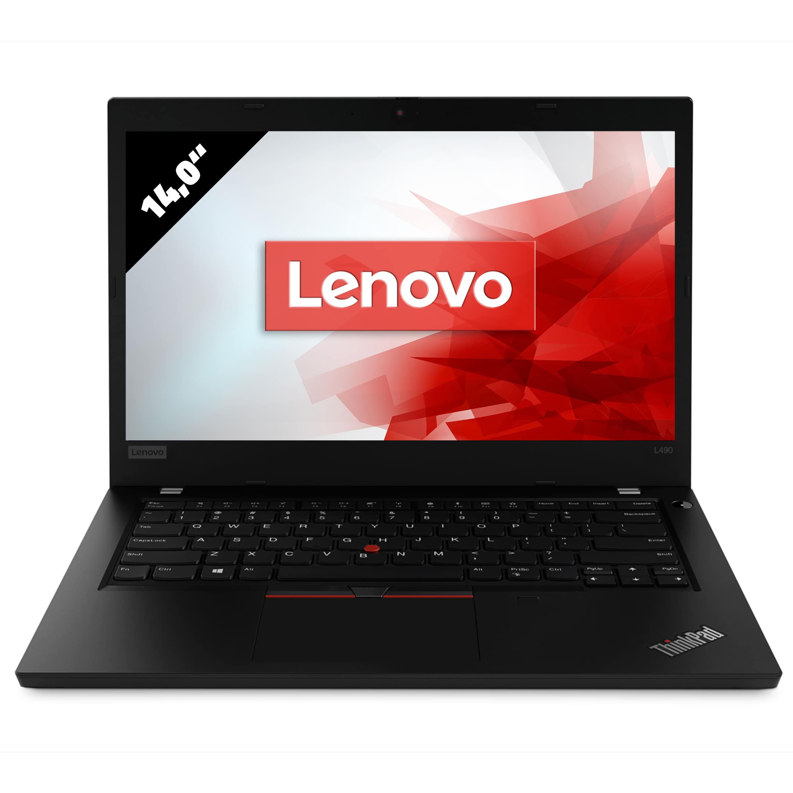 LENOVO ThinkPad L490 | 14,0 pouces - Intel Core i5 8265U @ 1,6 GHz - 8 GB DDR4 - 250 GB SSD - 1366 x 768 WXGA - Webcam - Windows 11 Professionnel
