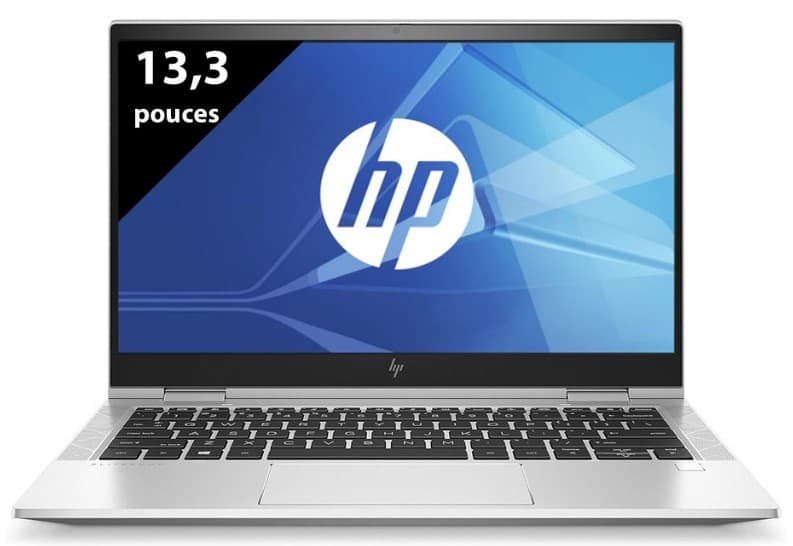 HP EliteBook x360 830 G6 | 13,3 pouces - Intel Core i5 8365U @ 1,6 GHz - 8 GB DDR4 - 500 GB SSD - 1920 x 1080 FHD - Écran tactile - Webcam - Windows 11 Professionnel