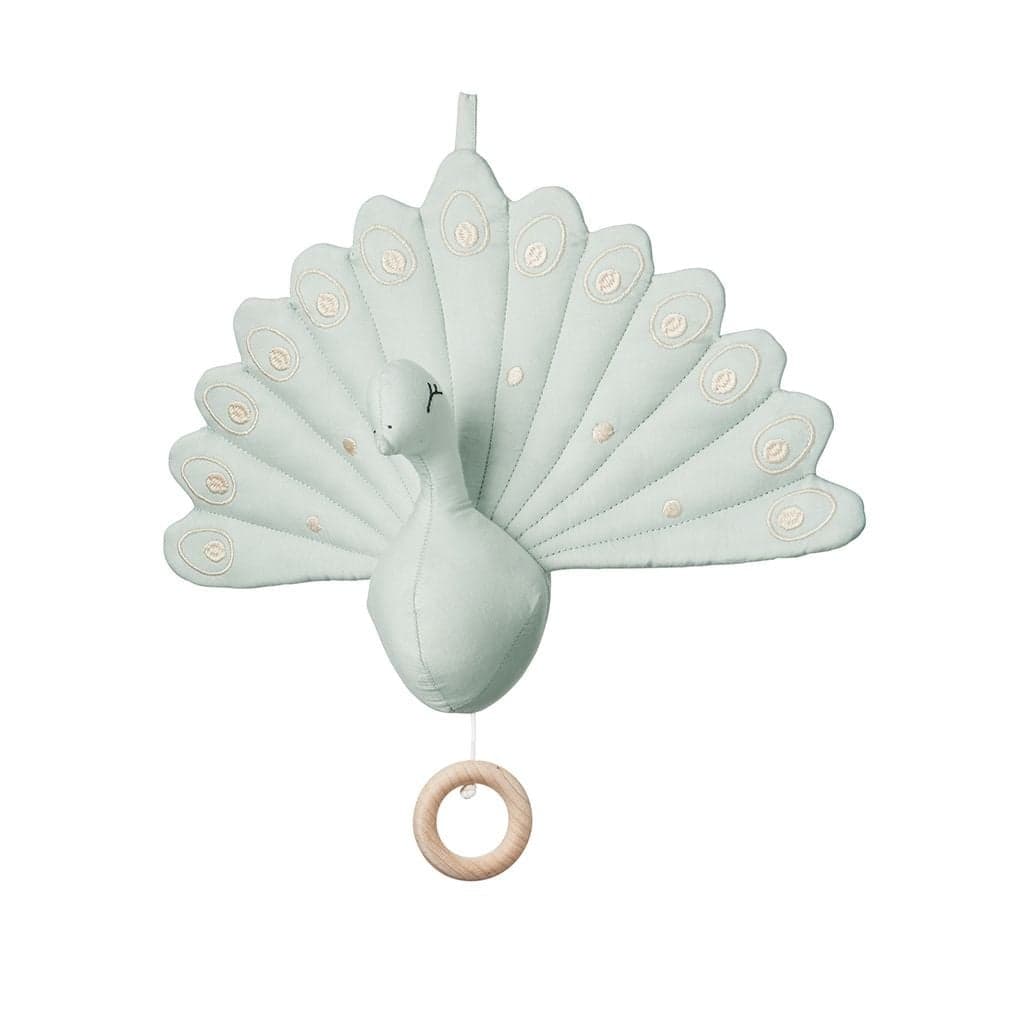 CAM CAM COPENHAGEN - Mobile Musical Paon - Mint