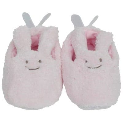 TROUSSELIER - Chaussons lapin rose (1 an)