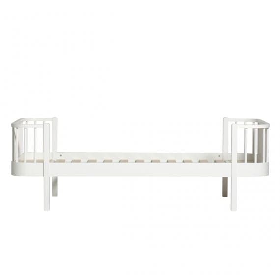 Oliver Furniture - Lit enfant 90x200 cm - Blanc