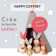 Happy Go Lucky - Happy Coffret DIY La Famille Lapin