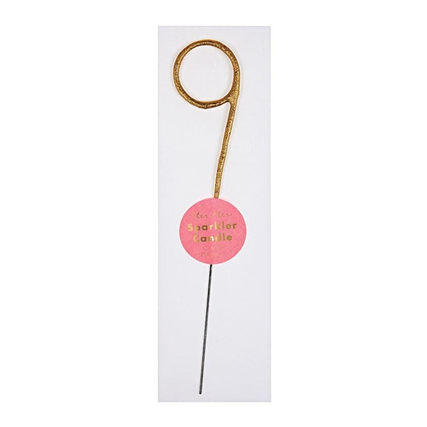 Meri Meri - Bougie Magique Chiffre 9