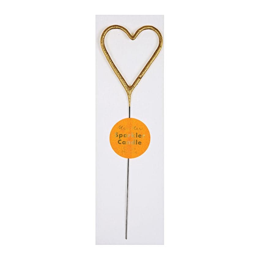 Meri Meri - Bougie Magique Coeur