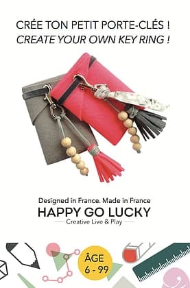 Happy Go Lucky - Happy Coffret DIY Crée ton petit porte-clés