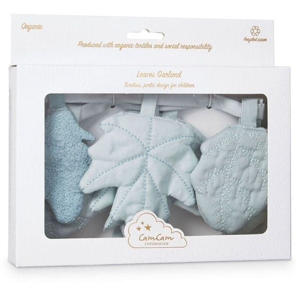 CAM CAM COPENHAGEN - Guirlande de feuilles - Bleu