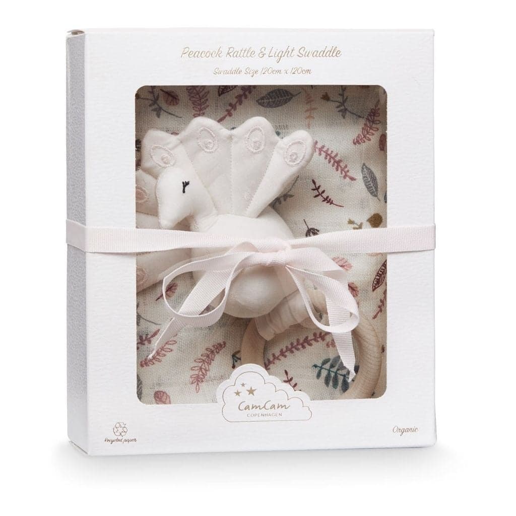 CAM CAM COPENHAGEN - Coffret bébé - Pressed Leaves Rose