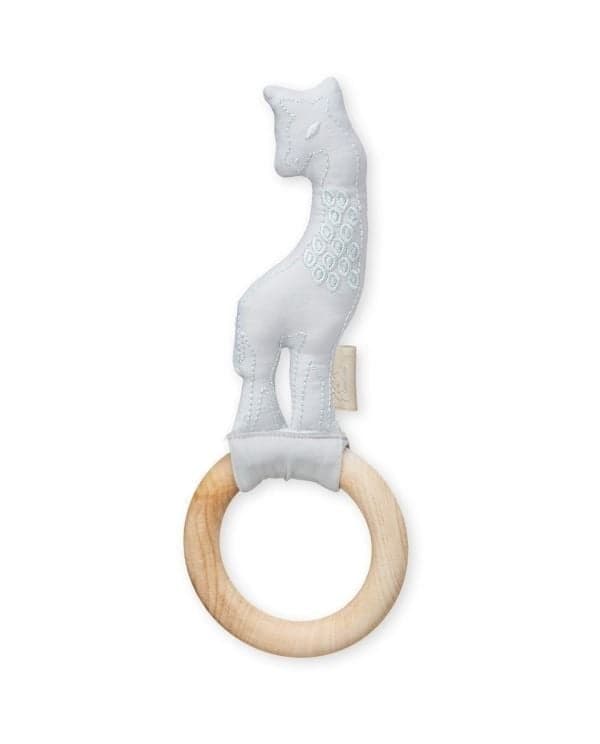 CAM CAM COPENHAGEN - Hochet Girafe - Gris clair