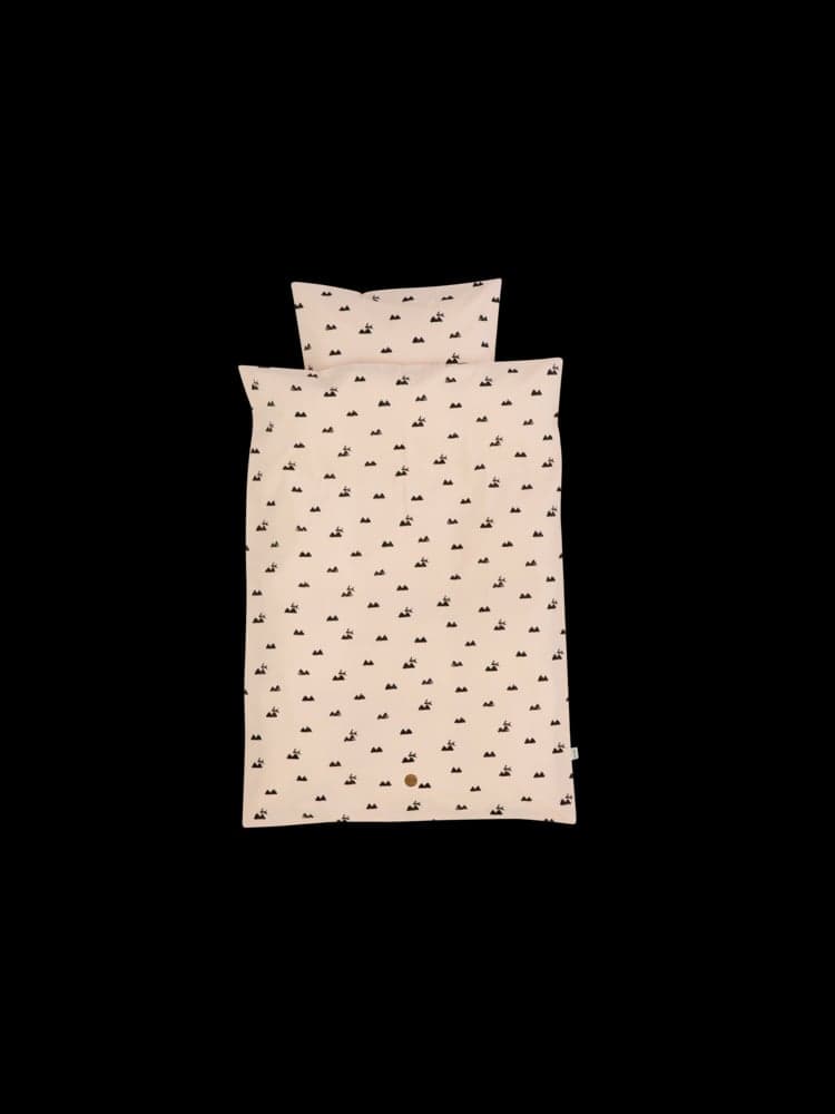 FERM LIVING - Parure de Lit Junior - Lapin Rose