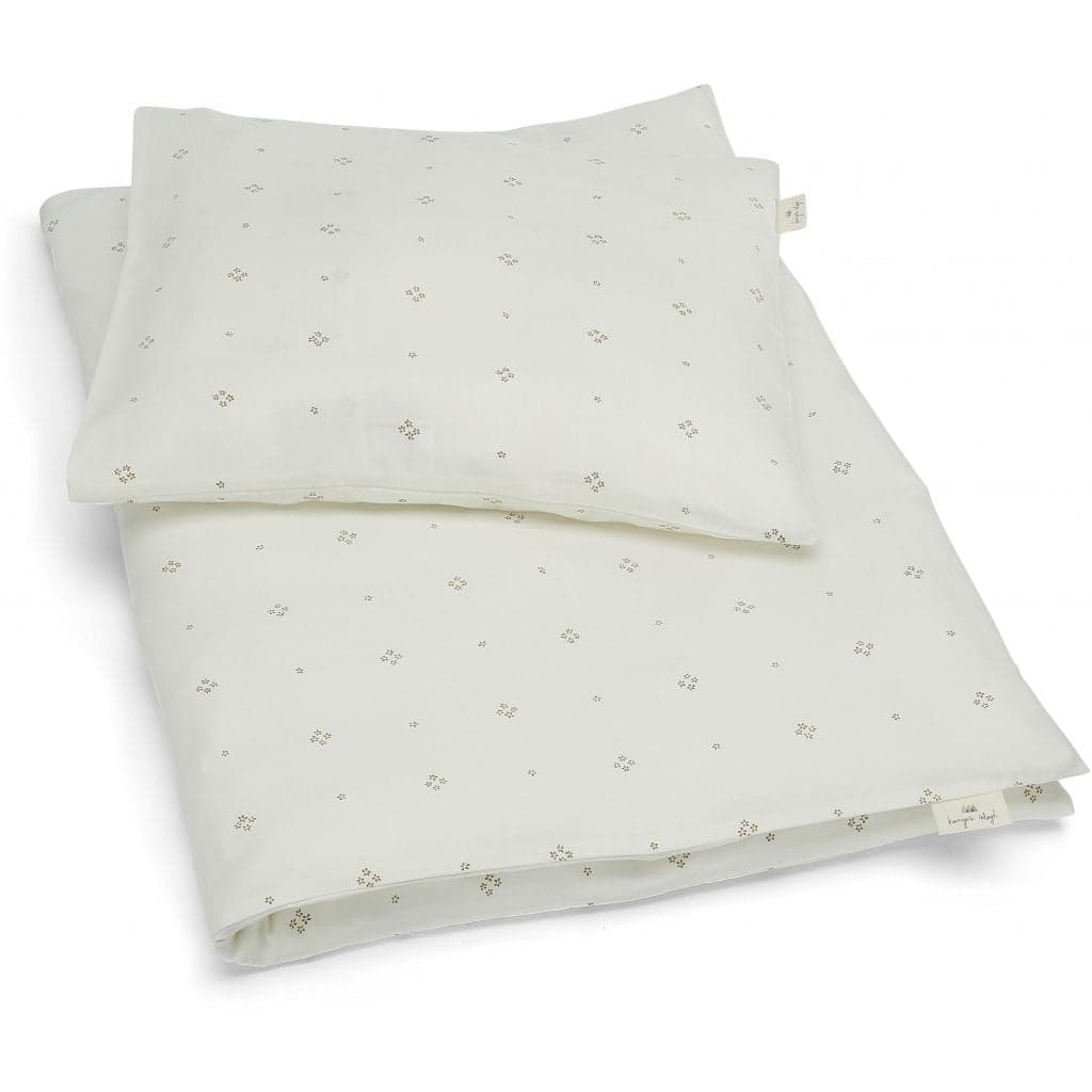 Konges Sløjd - Housse de couette Camille Adulte - 140 x 200 cm - Blanc