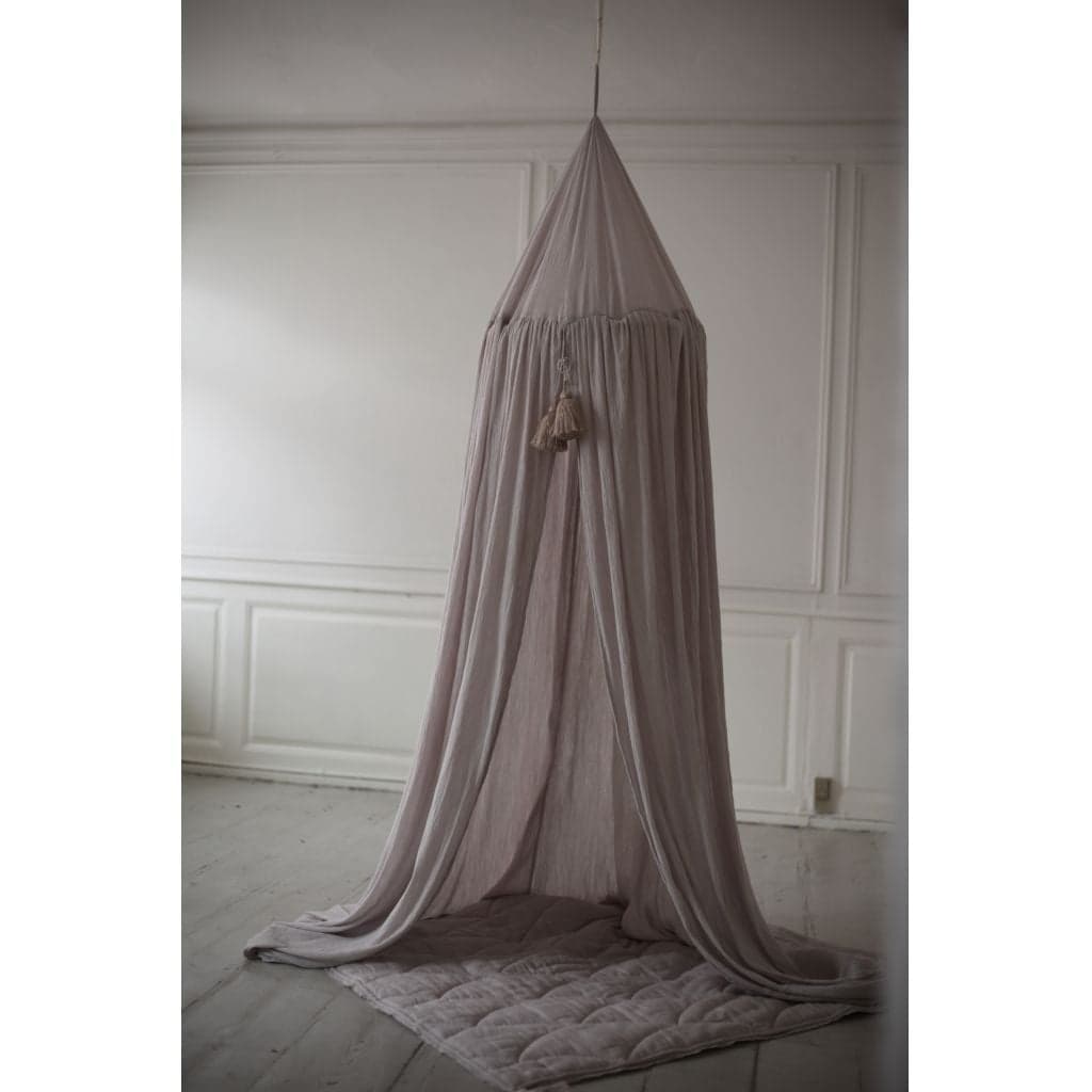 Konges Sløjd - Ciel de lit "Canopy" - Gris Rosé
