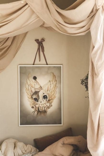 MRS. MIGHETTO - Affiche Mr Bill - Edition Limitée FAIRGROUND FRIENDS - 50 x 70 cm