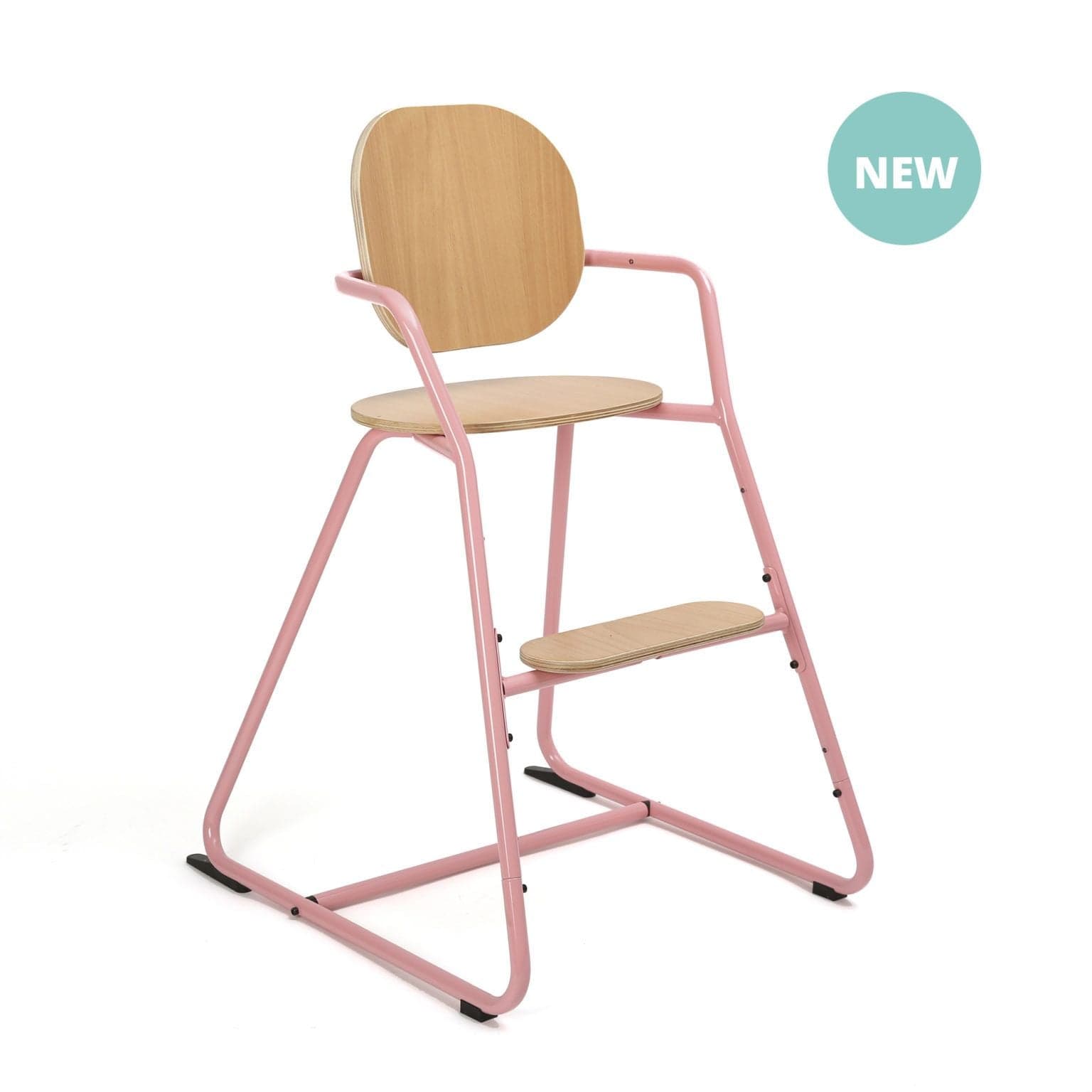 CHARLIE CRANE - Chaise Haute bébé évolutive TIBU Rose