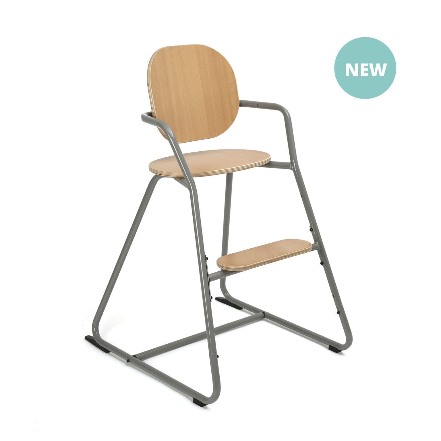 CHARLIE CRANE - Chaise Haute bébé évolutive TIBU Gris
