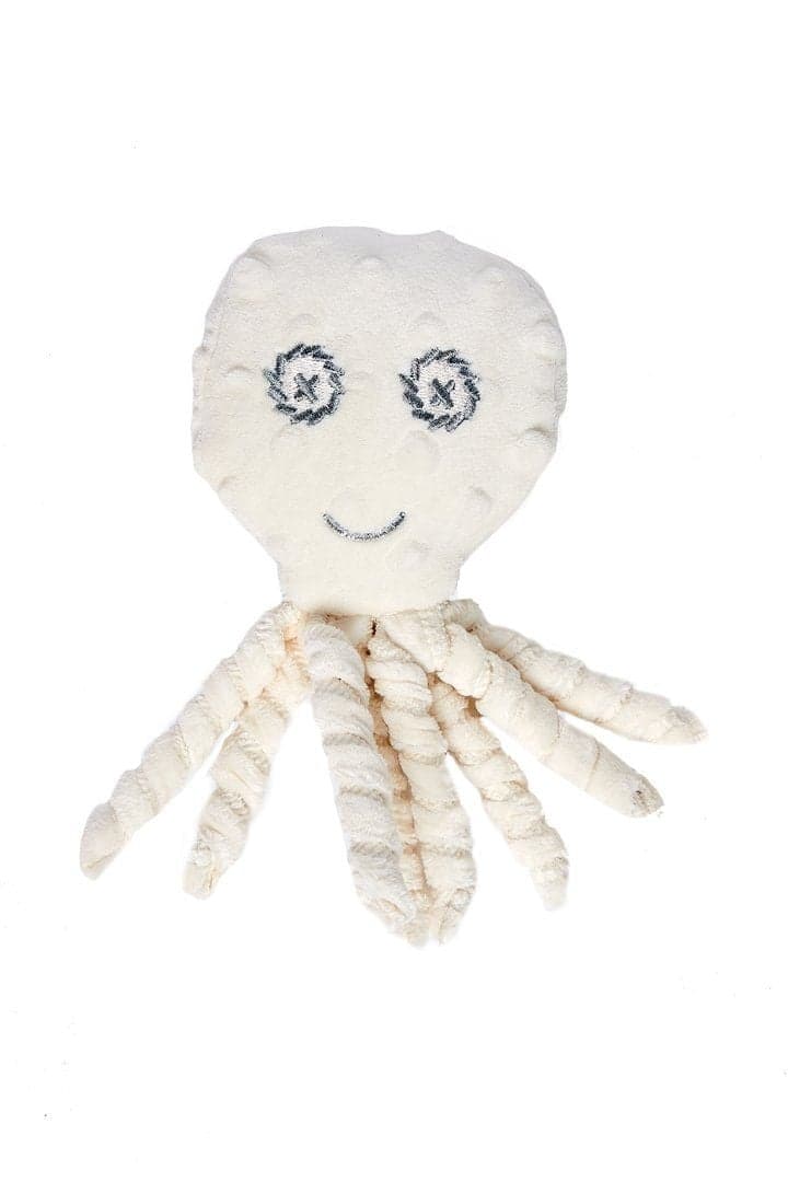 Elva Senses - Doudou d'Éveil Tully Pieuvre - Blanc Crème