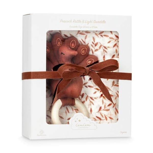 CAM CAM COPENHAGEN - Coffret bébé - Caramel Leaves
