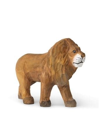 FERM LIVING KIDS - Figurine Lion sculptée à la main