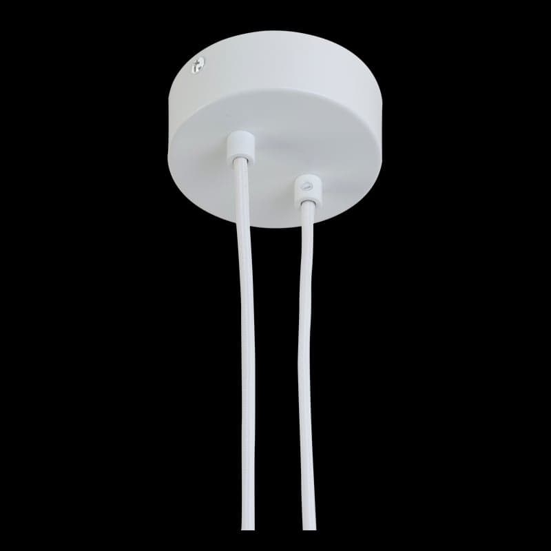 LA CASE DE COUSIN PAUL - Suspension simple - 2 Fils - blanc mat