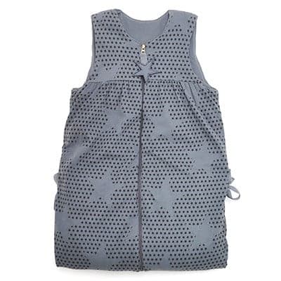 JACK N'A QU'UN OEIL - CASSIOPEE Turbulette 0-18 mois Mine de plomb / étoiles noires