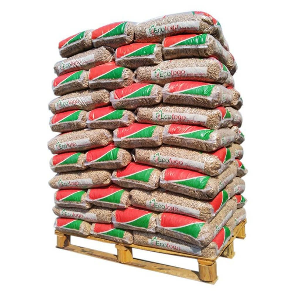 Ecofogo Pellet Palette de 66 sacs de 15 kg