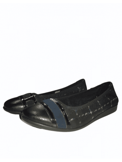 Ballerines Luxa INEA 38 NOIR/BLEU